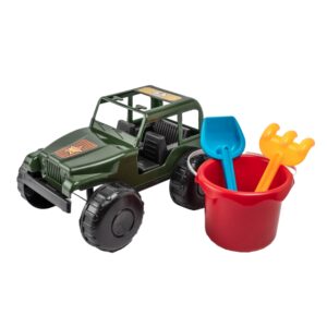 Jeep 4x4 + Balde de Playa